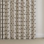 Emily Bond Basil Stone Wave Curtain