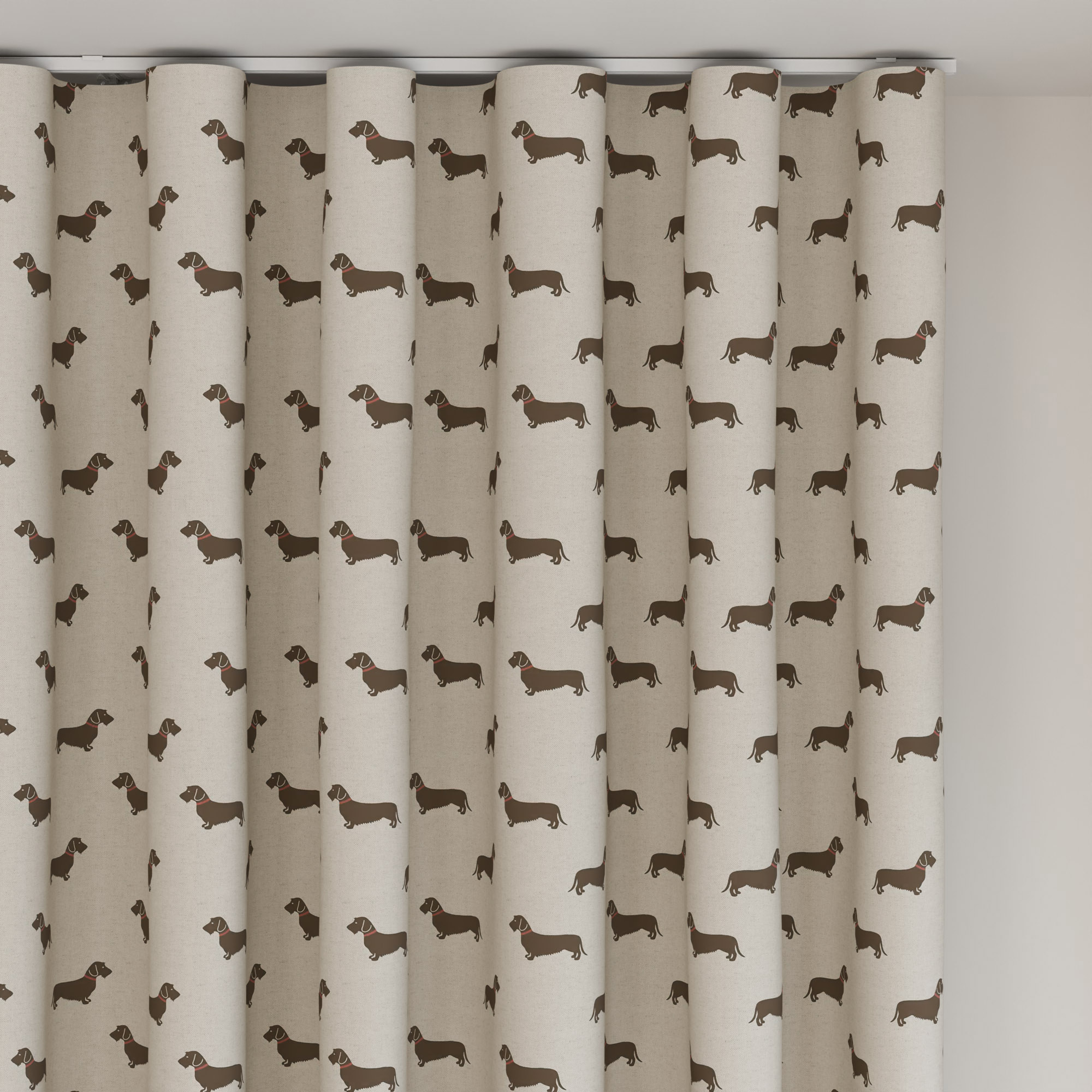 Emily Bond Basil Stone Wave Curtain - Image 5