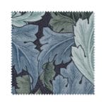 William Morris At Home Acanthus Indigo Wave Curtain