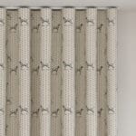 Emily Bond Fred Linen Wave Curtain