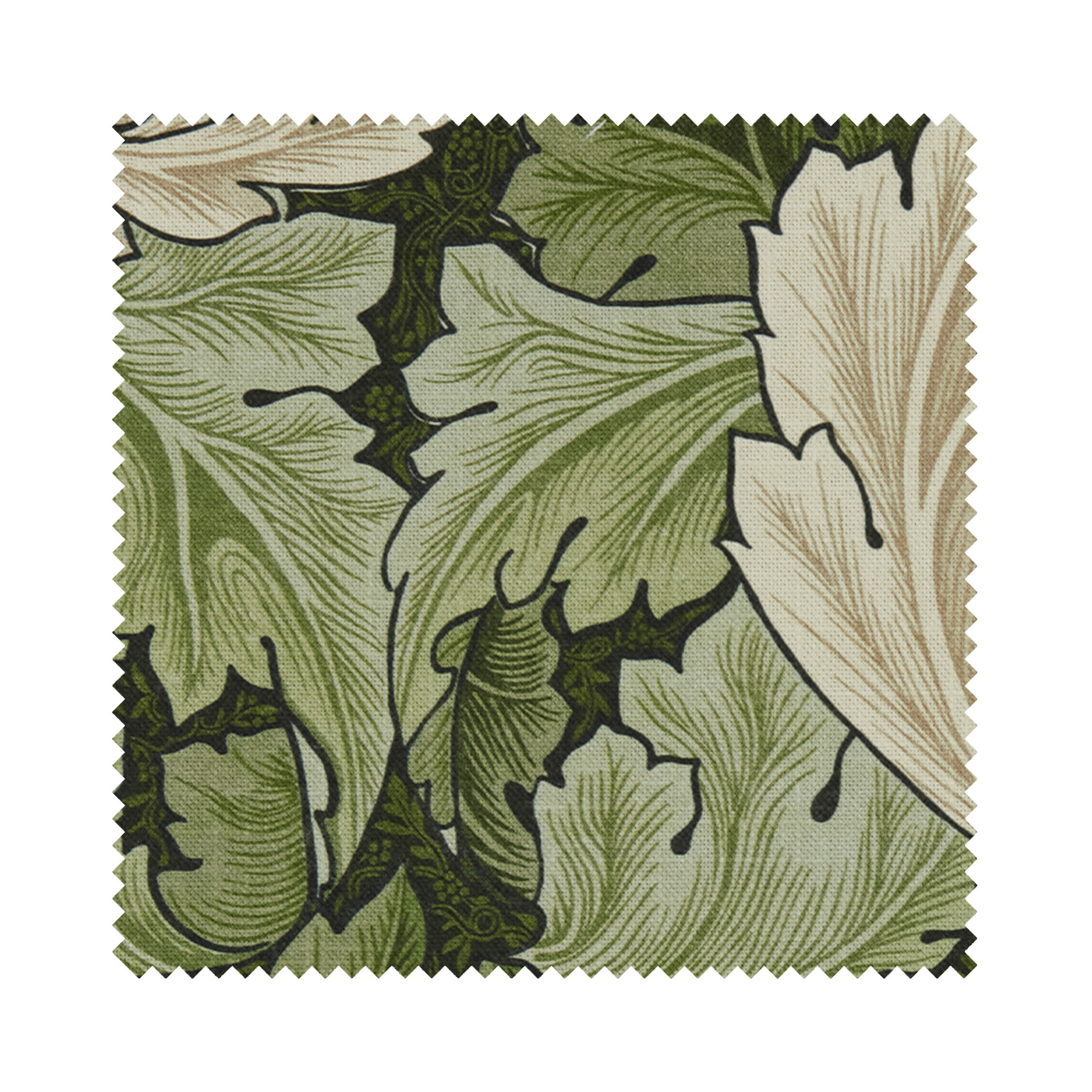 William Morris At Home Acanthus Nettle Wave Curtain - Image 7