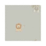 Sophie Allport Bears Sage Green Wave Curtain