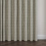Emily Bond George Stripe Indigo Wave Curtain
