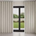 Emily Bond George Stripe Linen Wave Curtain