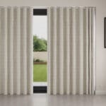 Emily Bond George Stripe Linen Wave Curtain