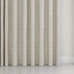 Emily Bond George Stripe Linen Wave Curtain