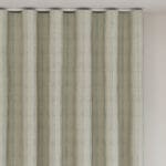 Emily Bond George Stripe Sage Wave Curtain