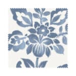 Laura Ashley Adain Palace Dark Seaspray Blue Wave Curtain