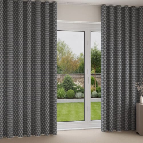Emily Bond Jaipur Indigo Wave Curtain