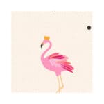 Sara Miller Flamingo Cream Wave Curtain