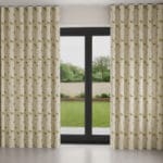 Emily Bond Marley Gold Wave Curtain