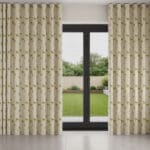 Emily Bond Marley Gold Wave Curtain