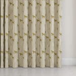 Emily Bond Marley Gold Wave Curtain