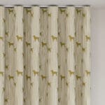 Emily Bond Marley Gold Wave Curtain
