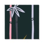 Sara Miller Linear Bamboo Dark Green Wave Curtain