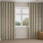 Emily Bond Millie Indigo Wave Curtain