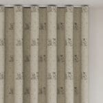 Emily Bond Millie Indigo Wave Curtain