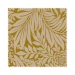 William Morris At Home Larkspur Woven Ochre Wave Curtain
