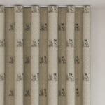 Emily Bond Millie Linen Wave Curtain