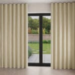 Emily Bond Oscar Stripe Gold Wave Curtain