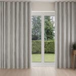 Emily Bond Oscar Stripe Indigo Wave Curtain