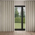 Emily Bond Oscar Stripe Linen Wave Curtain