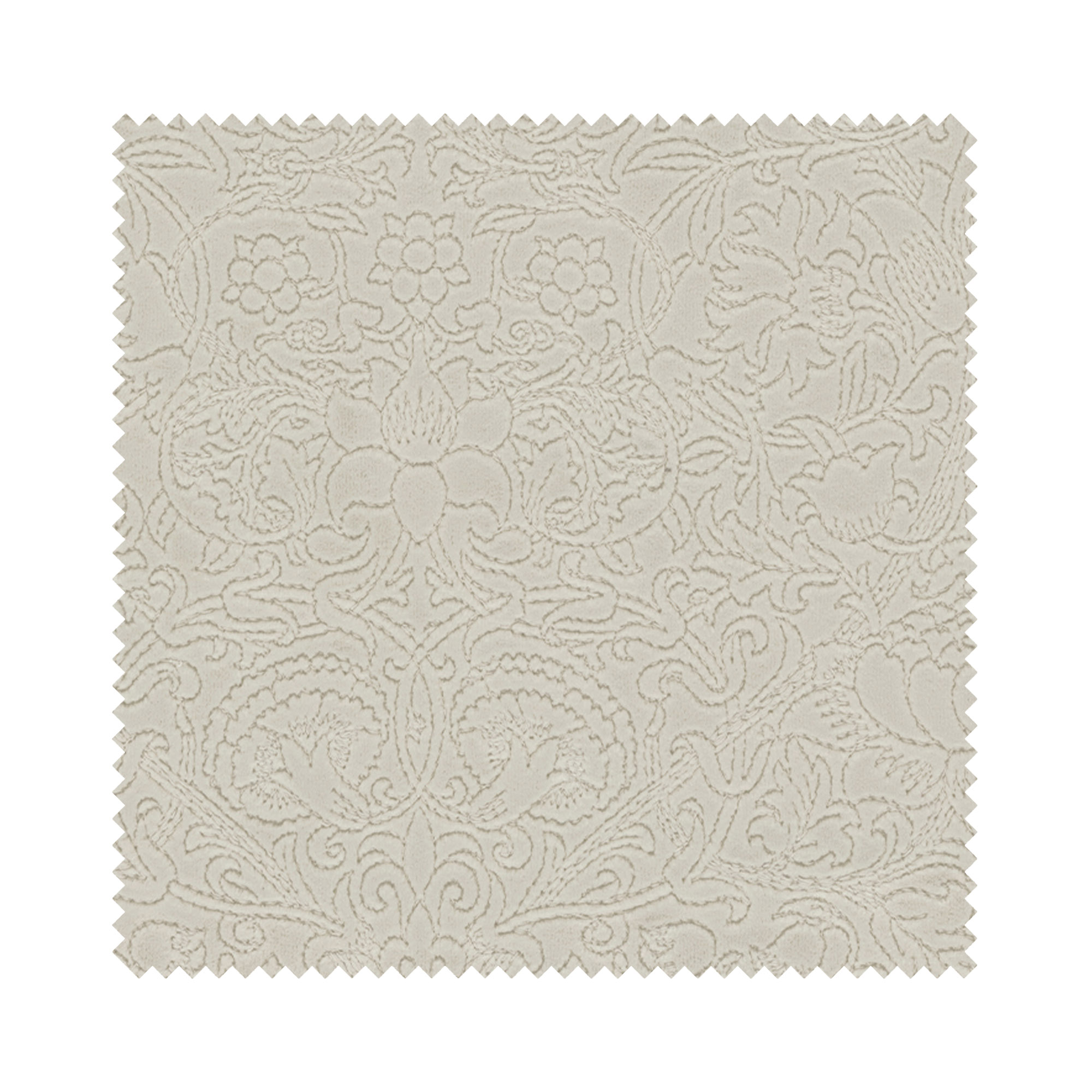 William Morris At Home Lodden Embroidery Chalk Wave Curtain - Image 7