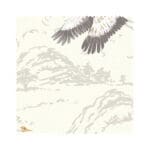 Laura Ashley Animalia Silver Wave Curtain