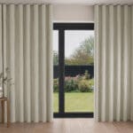 Emily Bond Oscar Stripe Sage Wave Curtain