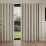 Emily Bond Oscar Stripe Sage Wave Curtain
