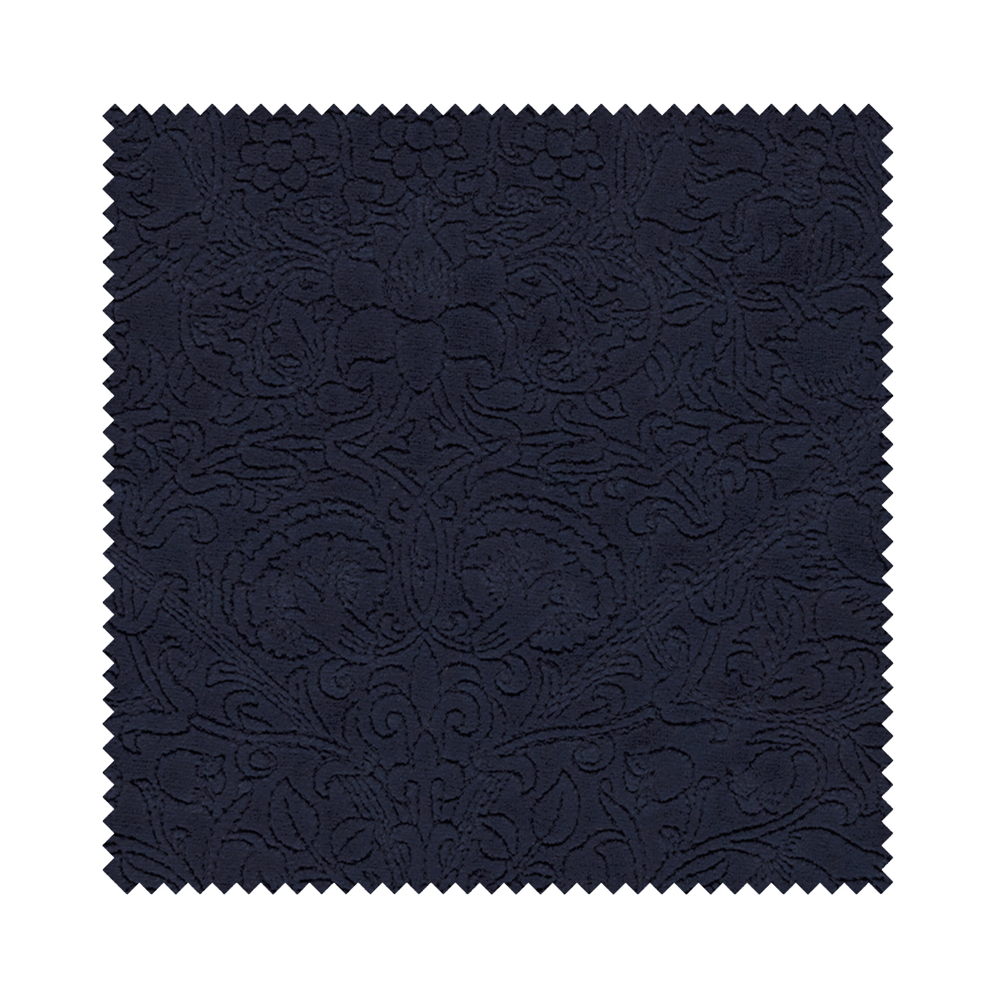 William Morris At Home Lodden Embroidery Indigo Wave Curtain - Image 7