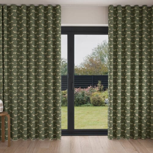 Emily Bond Peggy Fern Wave Curtain