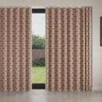 Emily Bond Peggy Raspberry Wave Curtain