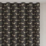 Emily Bond Peggy Smoke Wave Curtain