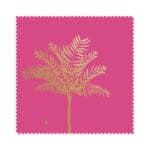 Sara Miller Small Palm Tree Pink Wave Curtain
