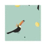 Sara Miller Toucans Aqua Wave Curtain