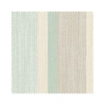 Laura Ashley Awning Stripe Smoke Green Wave Curtain