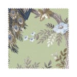 Laura Ashley Belvedere Hedgerow Green Wave Curtain