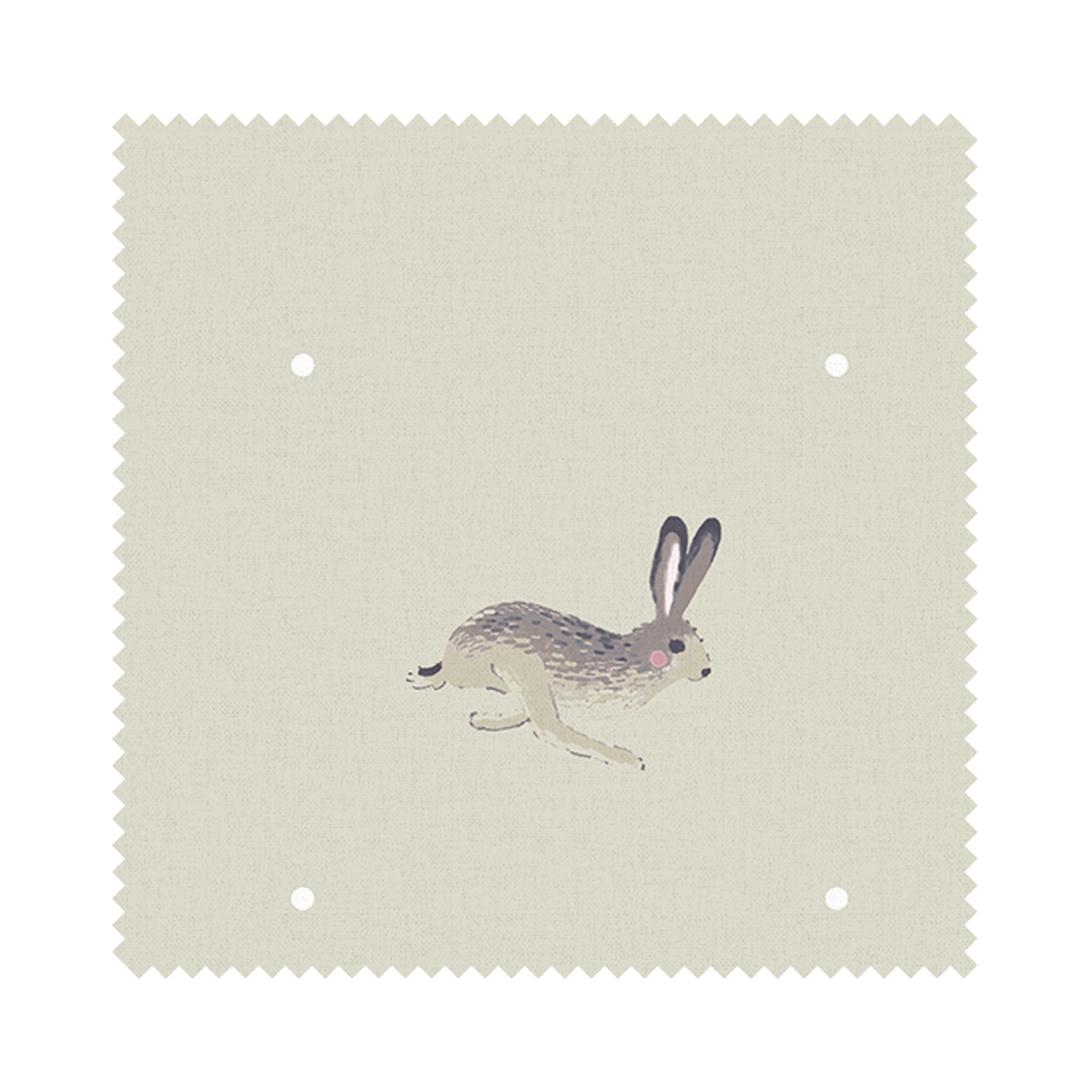 Sophie Allport Hare Linen Wave Curtain - Image 6