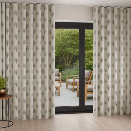Emily Bond Yew Tree Fern Wave Curtain
