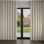 Emily Bond Yew Tree Linen Wave Curtain