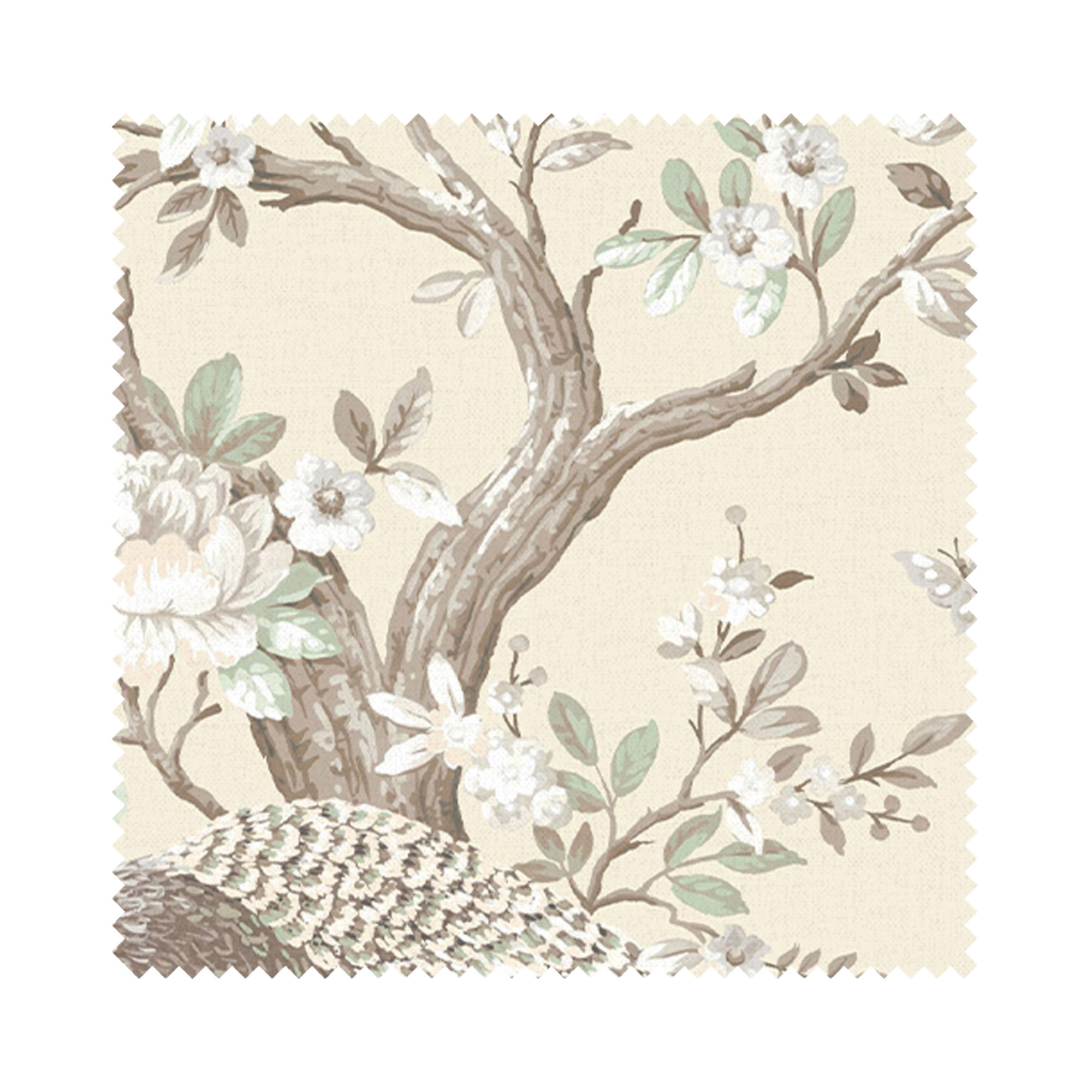 Laura Ashley Belvedere Soft Truffle Wave Curtain - Image 7