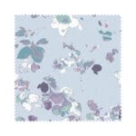 Laura Ashley Blossoms Chalk Blue Wave Curtain