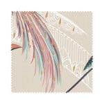 Sara Miller Ornamental Peacock Stone Wave Curtain