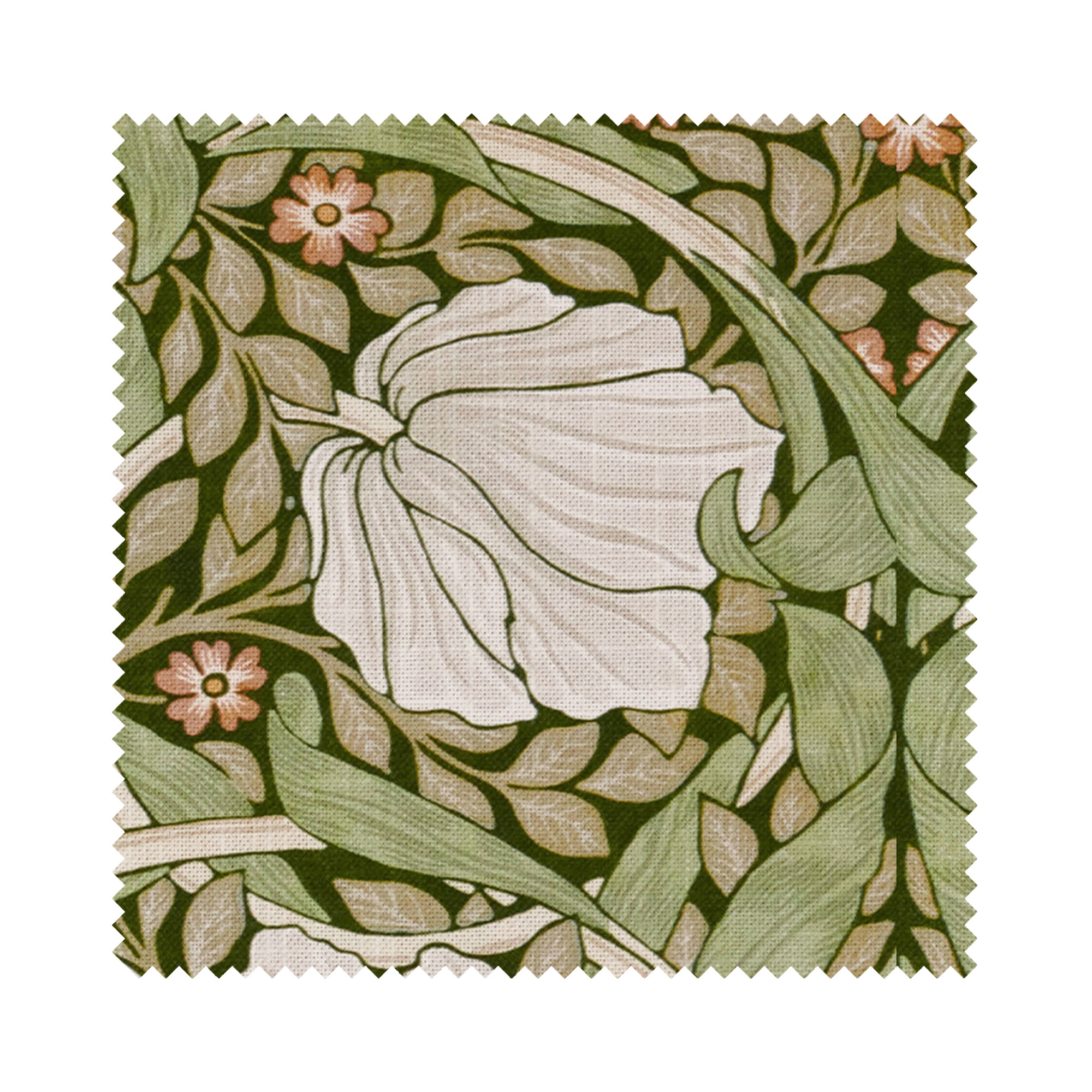 William Morris At Home Pimpernel Nettle Wave Curtain - Image 7