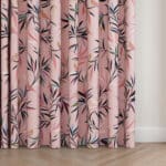 Sara Miller Bamboo Soft Pink Wave Curtain