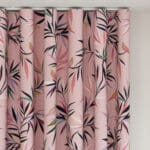 Sara Miller Bamboo Soft Pink Wave Curtain