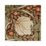 William Morris At Home Pimpernel Velvet Brick Wave Curtain