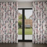 Sara Miller Bamboo White Wave Curtain