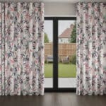 Sara Miller Bamboo White Wave Curtain